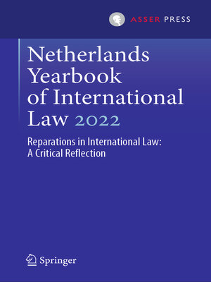 cover image of Netherlands Yearbook of International Law 2022
